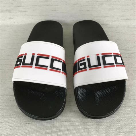 ciabatte gucci uomo bianche|Scarpe Gucci da uomo .